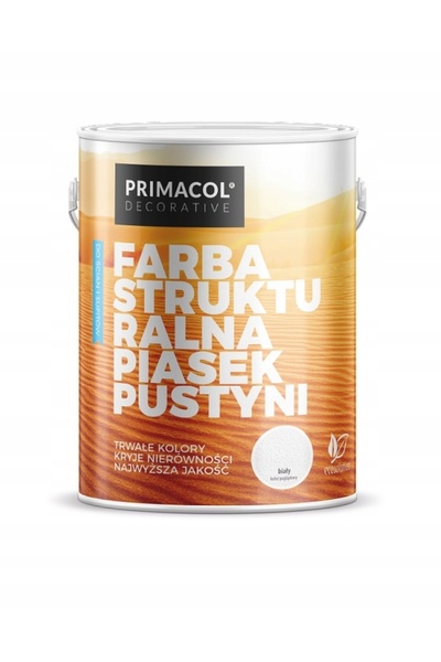 Primacol Vopsea decorativă nisip de deșert 5L