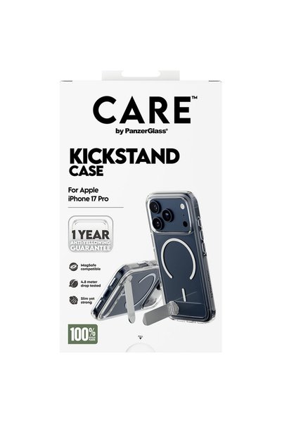 CARE by PanzerGlass® Husă cu suport pentru iPhone 17 Pro, PanzerGlass, rezist...