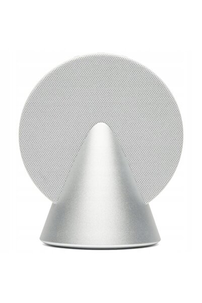 Lexon Boxă Bluetooth conică din aluminiu argintiu
