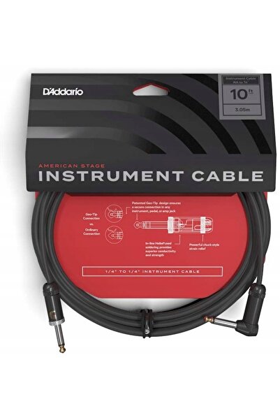 NO BRAND Cablu instrumentar american de scenă, cu unghi de 3m.