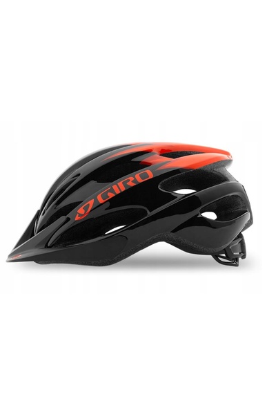 Giro Cască ciclism copii Raze negru mat vermilion 50-57 cm