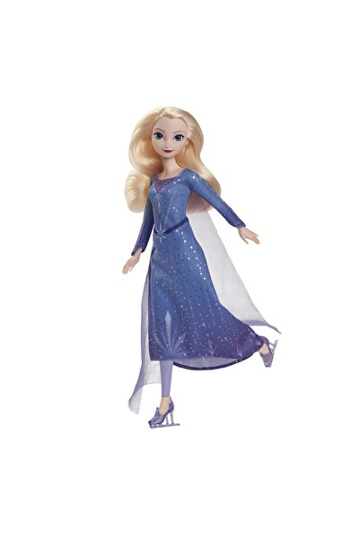 Disney KRAINA LODU LALKA ELSA ÎNGHEȚATĂ PE PATINE PATINĂTOARE ELZA JBG53