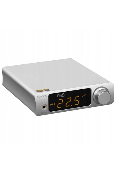 NO BRAND Topping DX3 Pro+ (Argintiu) |   DAC/AMP |   ES9038Q2M |   DSD512 |  ...