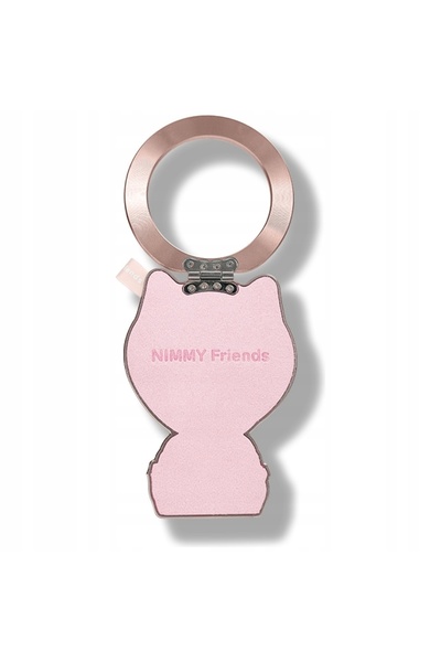 NO BRAND Nimmy Cool&Cute 2.0 Pandantiv magnetic cu pisică, Design brodat, Suport