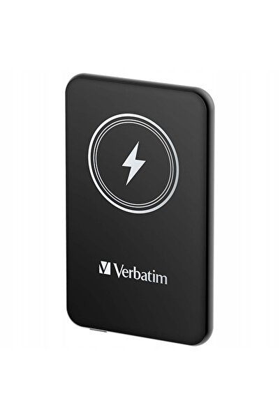 Verbatim Baterie externă inductivă `n` Go 15W5000mAh Wireless Magnetică neagră