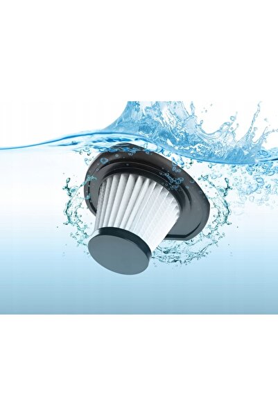 Platinet Aspirator auto 75W reîncărcabil 2000mAh cu încărcare USB-C și filtru...