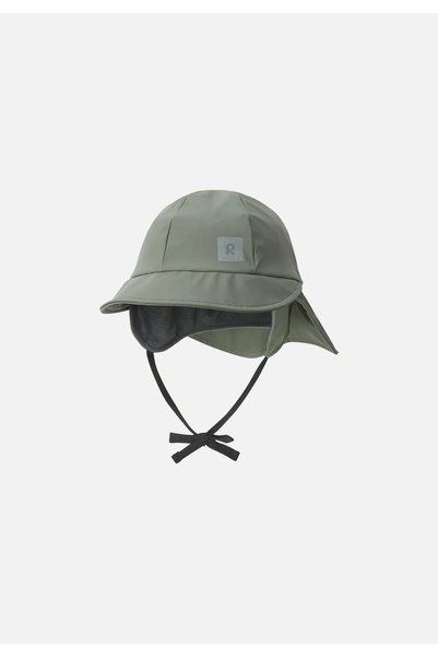 Reima Pălărie de ploaie pentru copii, verde-cenușiu, 48 cm