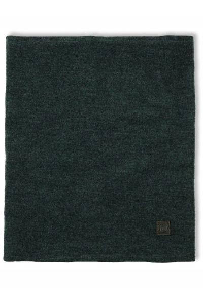 Buff Guler tubular din fleece merino - Uni culoare verde pădure