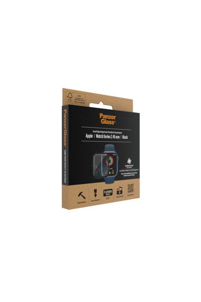NO BRAND Sticlă de protecție pentru Apple Watch 7 45mm, panzerglass, antibact...