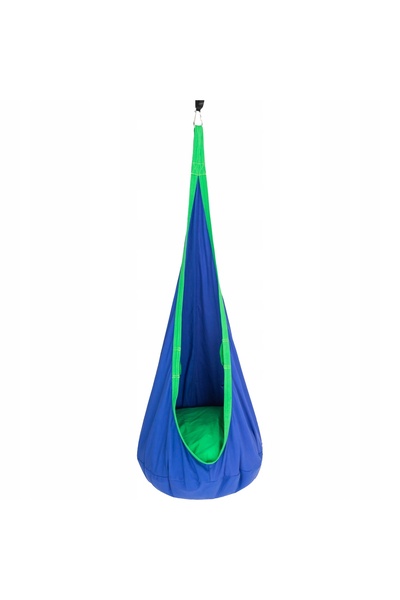 gardenline 70x150 CM Scaun balansoar suspendat tip hamac, albastru, pentru co...