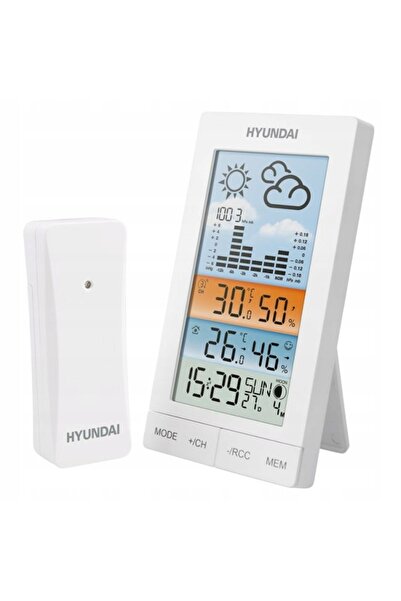 Hyundai Stație meteo wireless cu afișaj color + senzor