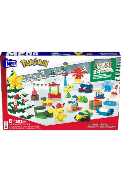 MEGA CONSTRUX POKEMON CALENDAR DE ADVENT GYG99