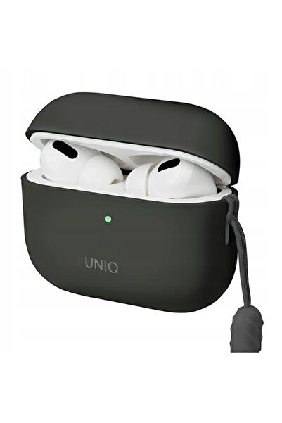 NO BRAND UNIQ husă Lino AirPods Pro 2 gen Silicon gri/cenușiu