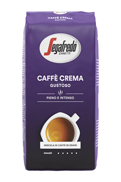 Segafredo Caffè Crema Gustoso cafea amestecată cu cereale 1000 g