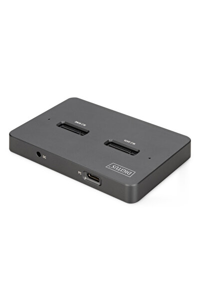 Digitus Stație de andocare USB-C 3.2 Gen2 pentru SSD-uri M.2 Duo NVMe și SATA
