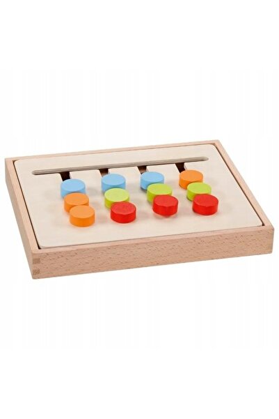 NO BRAND Placă educativă pentru sortare în cutie Goki