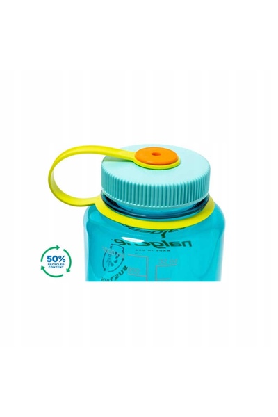NALGENE Sticlă 1L albastră Tritan fără BPA cu mâner