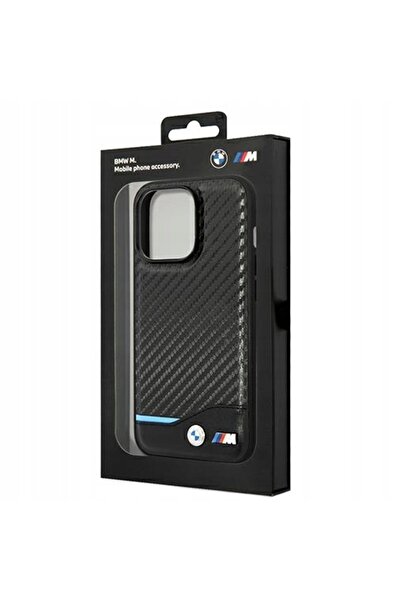NO BRAND Husă pentru iPhone 14 Pro, din piele BMW și fibră de carbon, elegant...