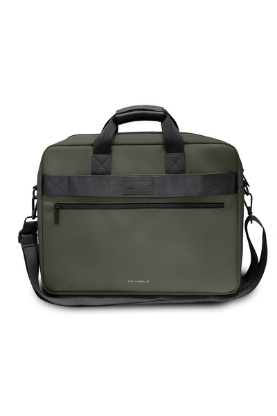 Ferrari Geantă Off Track Scuderia pentru laptop de până la 16 inch, kaki