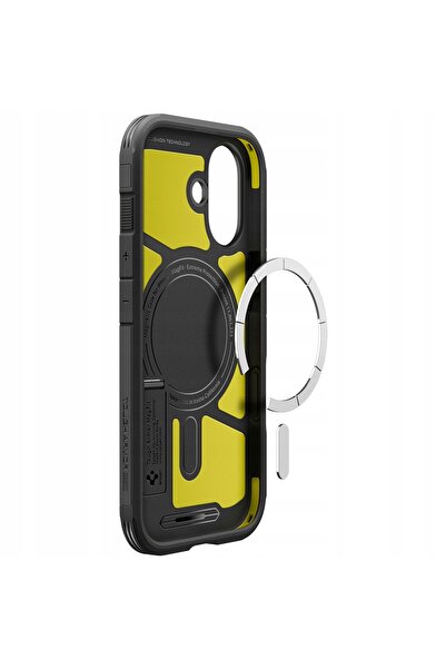 Spigen Husă pentru iPhone 17, cu spate compatibil MagSafe, capac butoane + su...