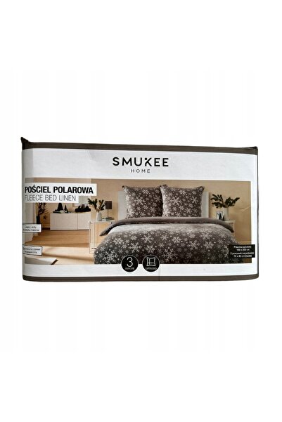 SMUKEE HOME Set de lenjerie de pat POLAR 160x200 gros și călduros pentru iarn...