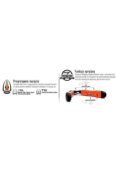 NO BRAND Clește tăietor diagonal pentru sârmă 140mm BAHCO 2101G-140