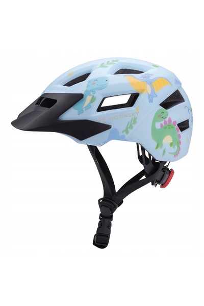 WOZINSKY CASCĂ PENTRU COPII PENTRU BICICLETĂ, CU COZĂ DETASABILĂ, PLASĂ DE VE...