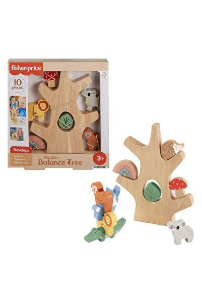 FISHER-PRICE BABY FISHER PRICE ARBORE DE ECHILIBRARE cu animale, jucărie din ...