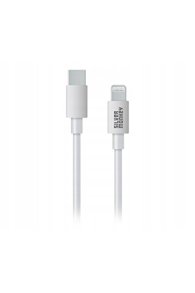 NO BRAND Cablu Lightning Silver Monkey Cablu USB C la Lightning 1m (30W)
