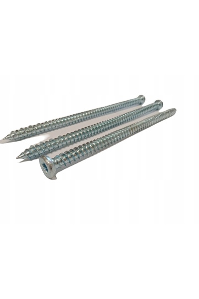 NO BRAND Șuruburi pentru tocuri de uși și ferestre 7,5x152, cap conic Torx – ...