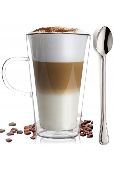 NO BRAND Pahare termice, căni, set de pahare înalte pentru cafea, latte, ceai...