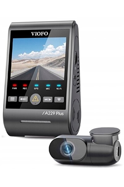 Viofo A229 PLUS 2 canale față/spate 2K HDR GPS DVR auto