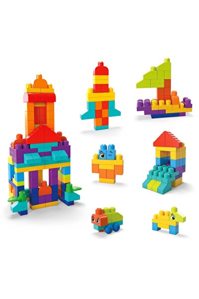Mega Bloks Cuburi de plastic FISHER PRICE, pungă cu blocuri de construcție
