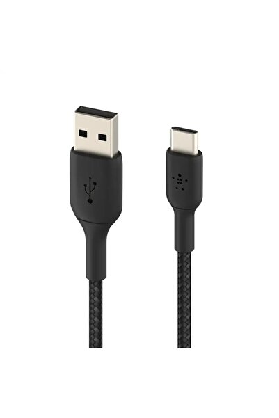 NO BRAND Cablu USB-A / USB-C, Belkin CAB002BT, cu împletitură de nailon, lung...