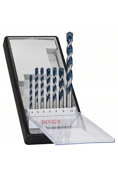 Bosch GRANITU Set de burghie pentru beton din granit albastru, 7 piese
