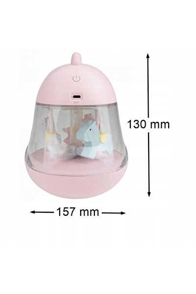 NO BRAND LAMPĂ DE NOAPTE MARY'S CU LED RGB, ROZ, USB