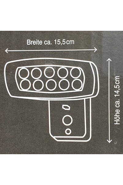 NO BRAND Lampă solară LED cu senzor de mișcare 150LM