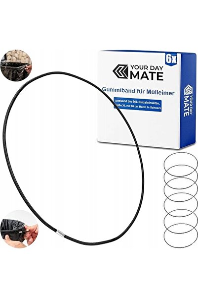 NO BRAND Curea universală pentru coș, 6 bucăți, M 30L, inel elastic universal