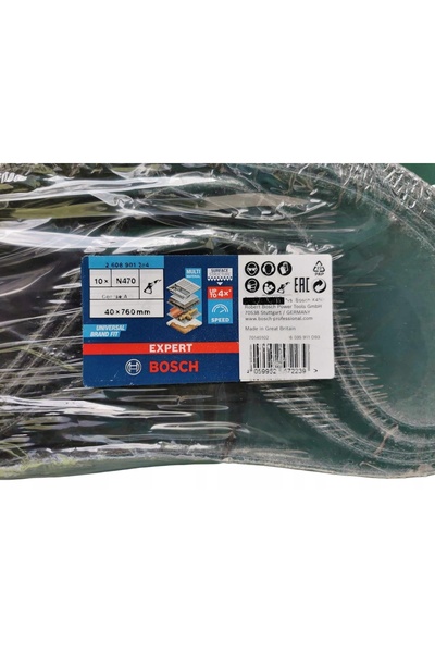 Bosch Bandă abrazivă Expert pentru metal 40x760mm 10 bucăți