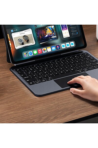 Dux Ducis Husă cu tastatură și suport pentru ecran pentru iPad Air 11 2020-20...