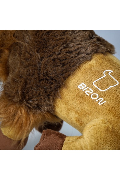 NO BRAND Jucărie de pluș „Bizon” – jucărie de îmbrățișat, mascotă moale din p...