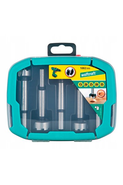 Wolfcraft SET DE 5 BROȘE FORSTNER 15, 20, 25, 30, 35MM WF1002000-MKT