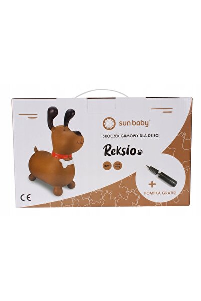 NO BRAND Arc de sărituri din cauciuc SUN BABY Reksio J06.017.1.1 Maro