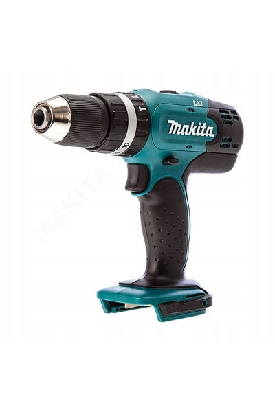 Makita Mașină de găurit și înșurubat cu percuție, fără fir, 18V, Li-Ion, 2 vi...