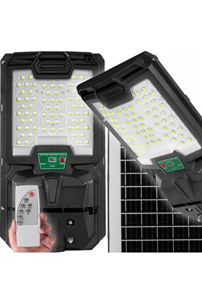 NO BRAND Lampă solară LED de 100W pentru exterior, grădină, terasă, cu senzor...
