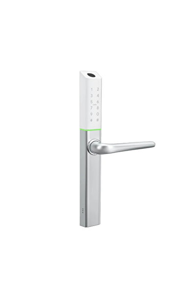 TTLOCK Încuietoare electronică subțire de 34mm pentru ușă din PVC, argintie, ...