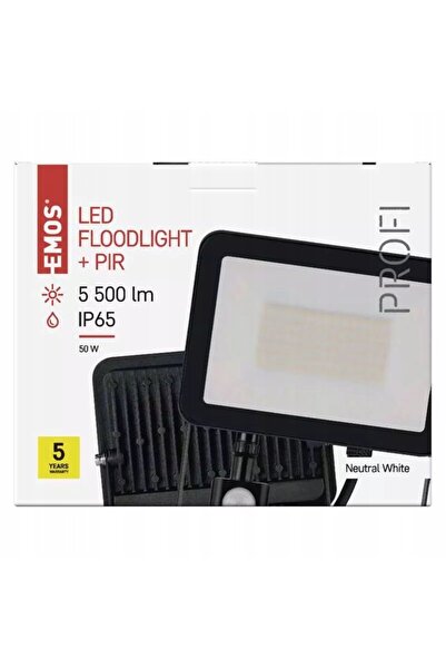 NO BRAND ILUMINATURĂ LED EMOS INOVO ZS2742 SENZOR PIR 50W 5500lm ALB NEUTRU