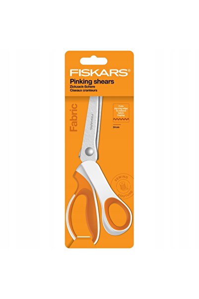 FiSKARS Foarfece de cusut, foarfece ascuțite, foarfece zig-zag pentru țesătur...
