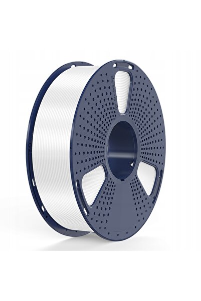 NO BRAND Filament Sunlu PLA Plus PLA+ Silk White Alb 1 kg Bobină 1,75 mm