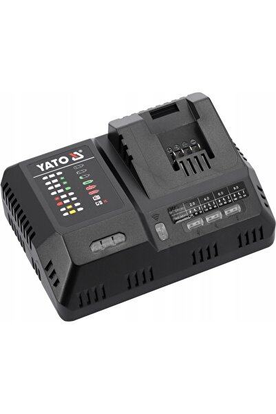 yato ÎNCĂRCĂTOR INTELIGENT SUPER RAPID 18V (2.4-12A) CU SISTEM DE RĂCIRE